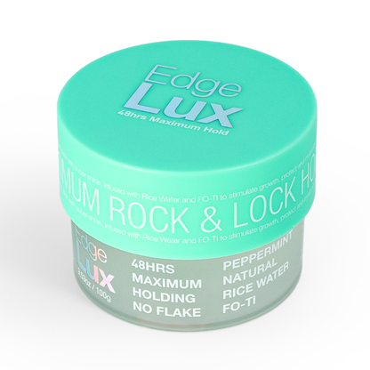 SM Beauty LLC - Lux Collection Edge Lux Edge Control Wax 48Hour Maximum Hold: Pineapple / 100g (12pc)