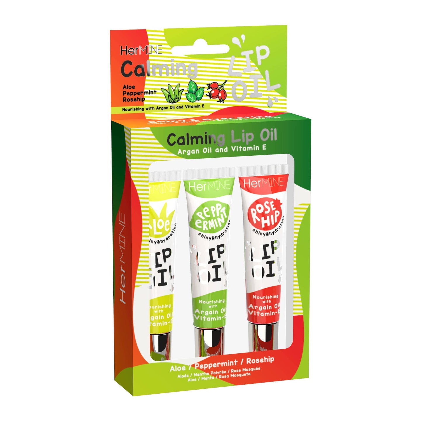 SM Beauty LLC - Hermine Lip Oil 3 Pack - Delicious: Fruitilicious