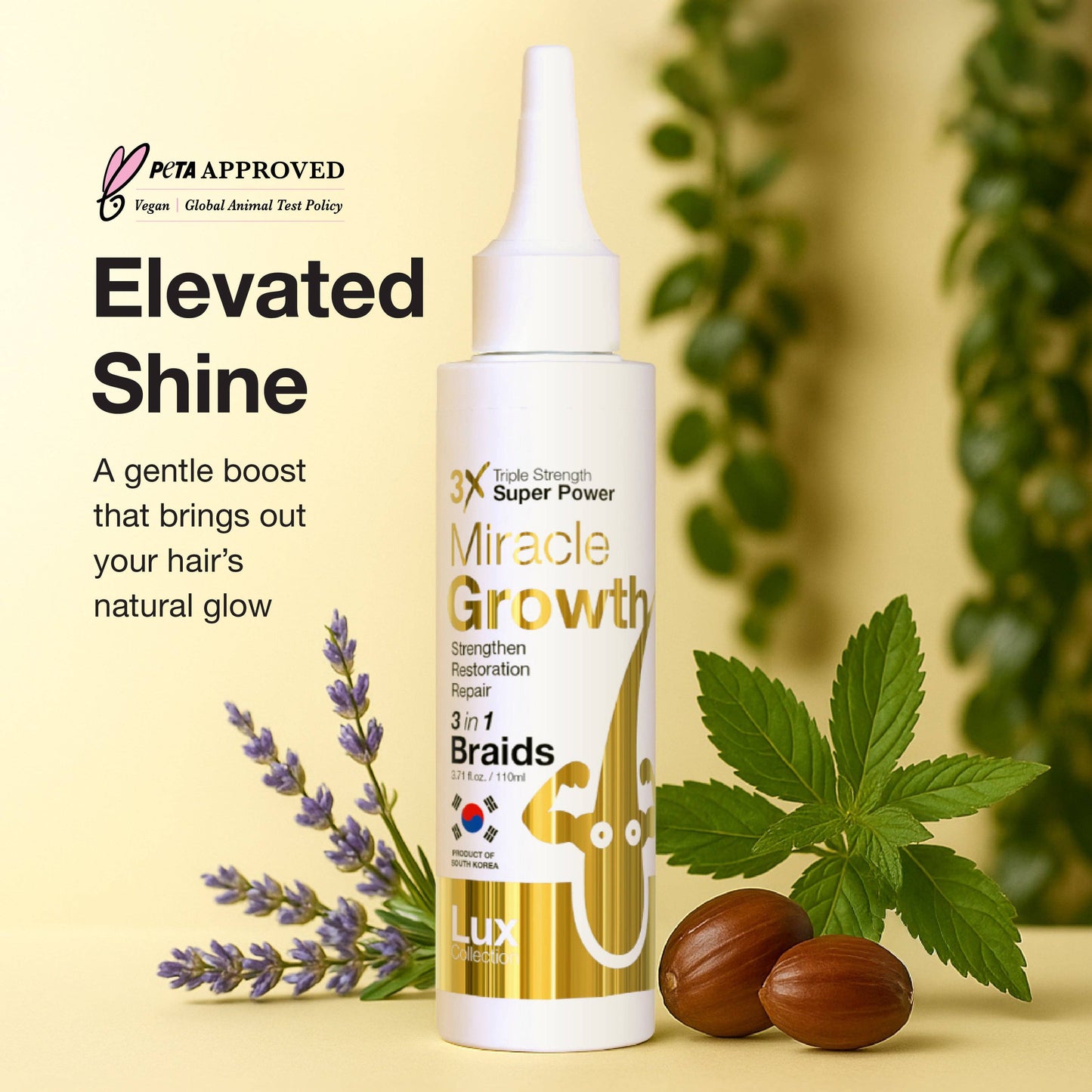 SM Beauty LLC - Lux Collection - 3X Miracle Gro Hair Oil | Original: TMG005 Original (6 PCS)