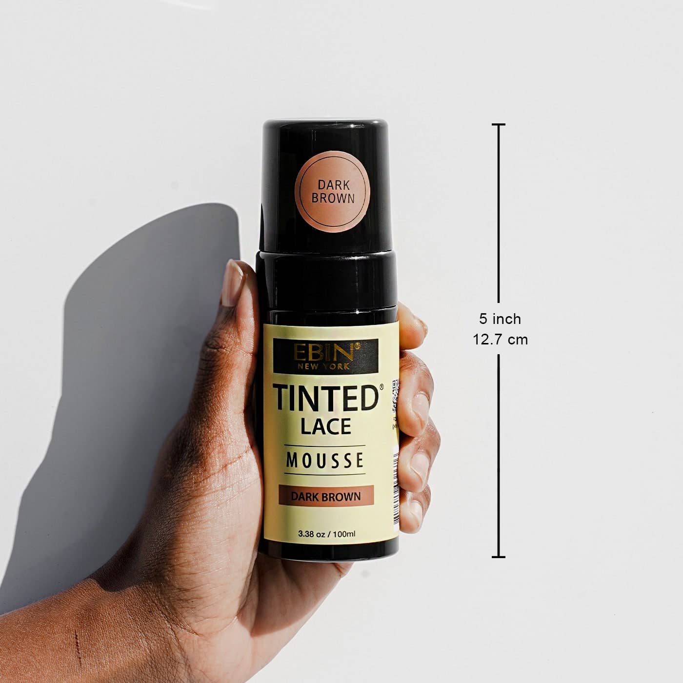 EBIN NEW YORK - Tinted Lace Mousse - Medium Brown