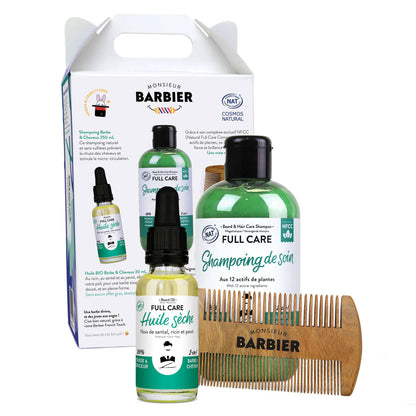 THE BARBE & CHEVEUX BOX - Beard and Hair Care Set