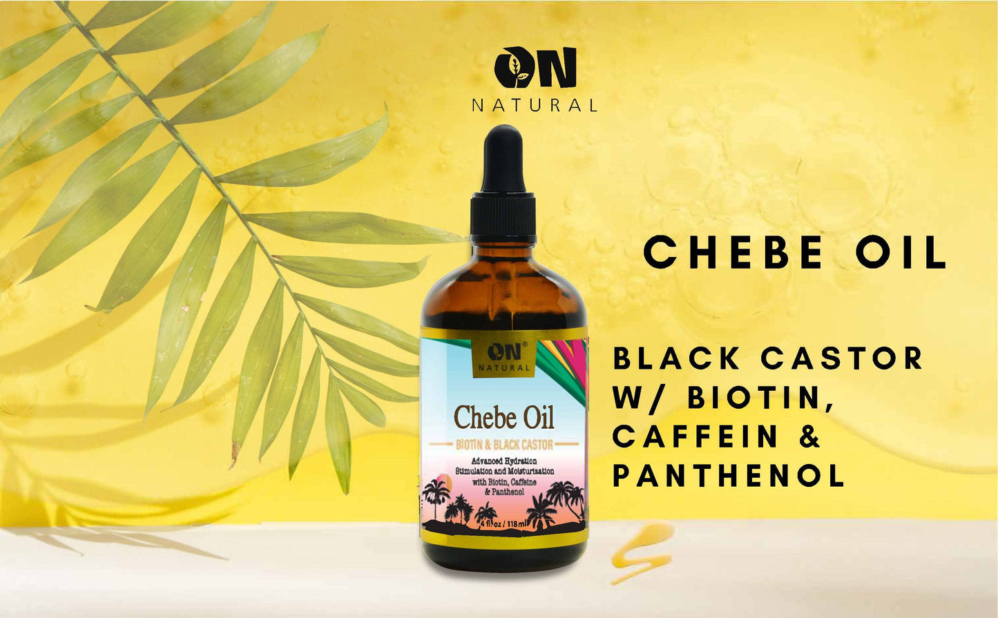 ON Natural USA - ON NATURAL - Chebe Oil: 4oz