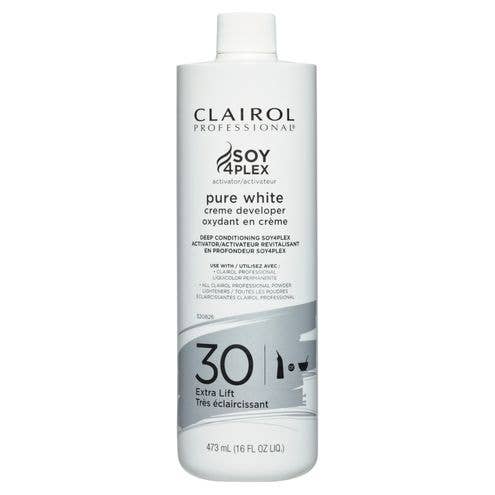 MI Hair Distribution - CLAIROL SOY 4 PLEX PURE WHITE CREME DEVELOPER 30 VOL 16 OZ