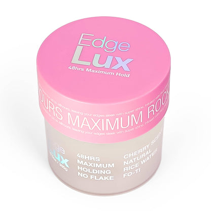 SM Beauty LLC - Lux Collection Edge Lux Edge Control Wax 48Hour Maximum Hold: Pineapple / 100g (12pc)