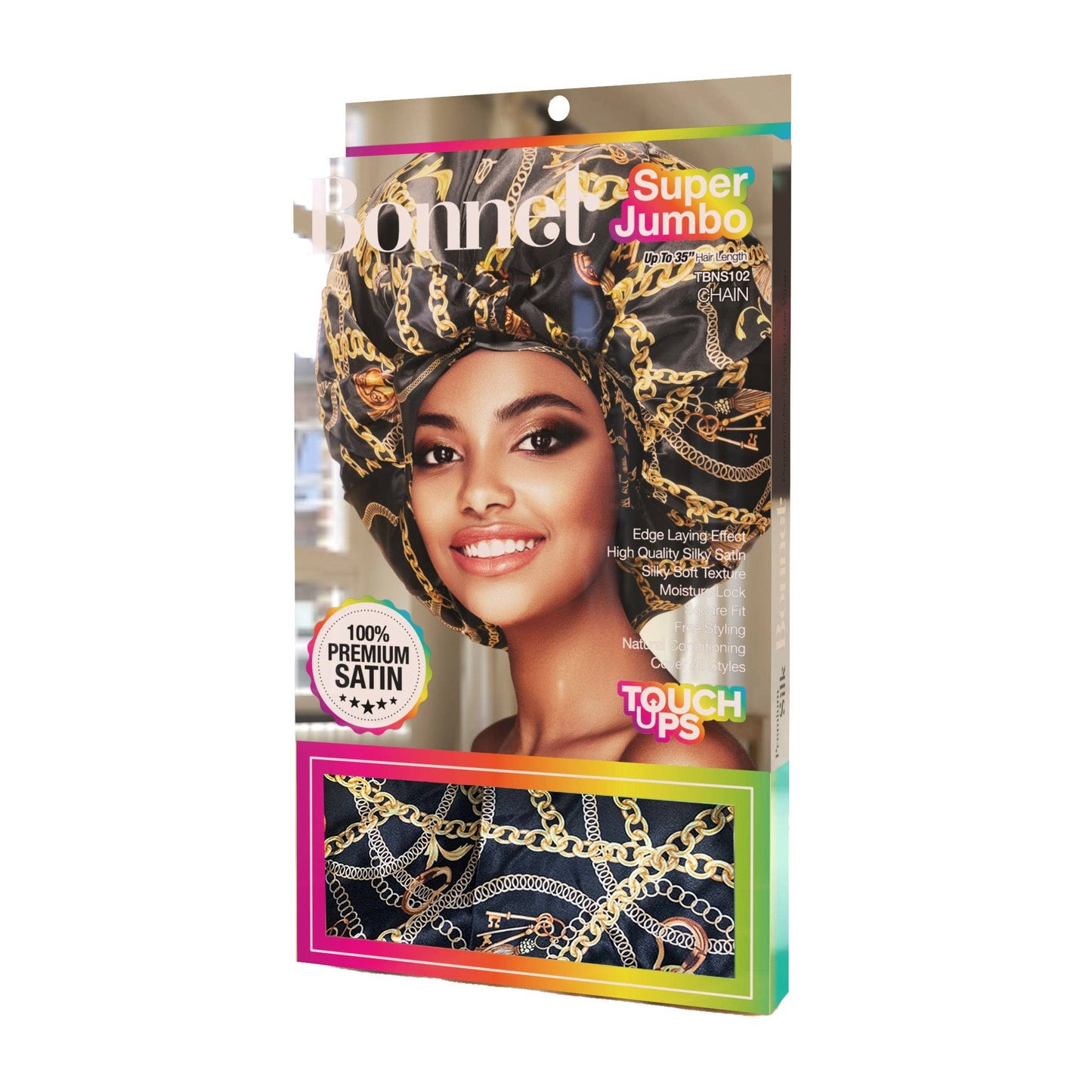 SM Beauty LLC - TouchUps - Bonnet | Super Jumbo: TBNS102 35" CHAIN