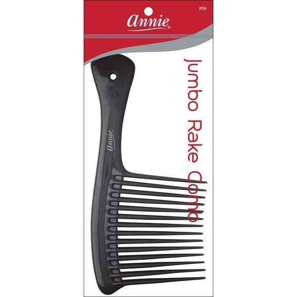 Annie International, Inc. - Annie Jumbo Rake Comb, 1 Count, Black