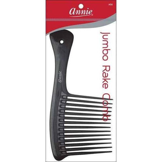 Annie International, Inc. - Annie Jumbo Rake Comb, 1 Count, Black
