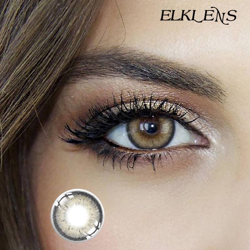 ELKLENS Butch Grey Colored Contact Lenses
