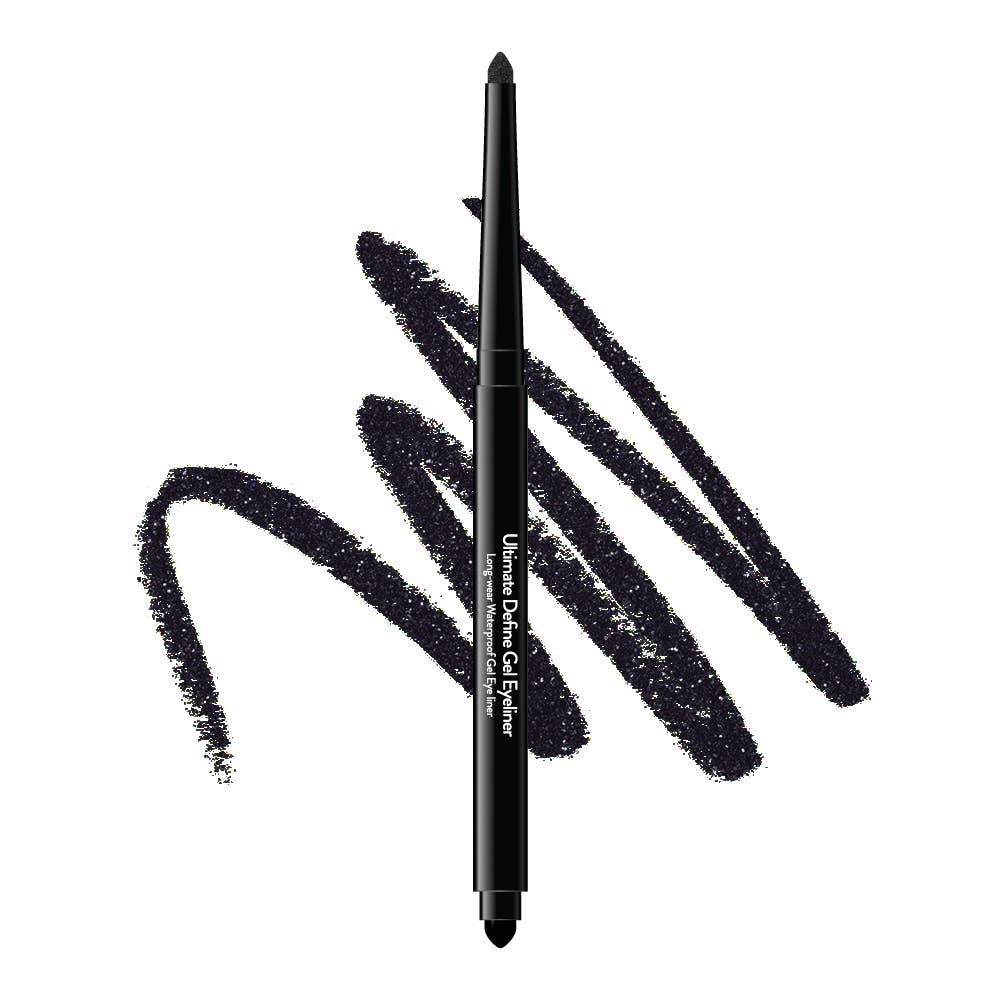 SM Beauty LLC - Ultimate Define Gel Eyeliner | Acrylic Display: Reorder - UDGE001 Ultra Black (6 pieces)