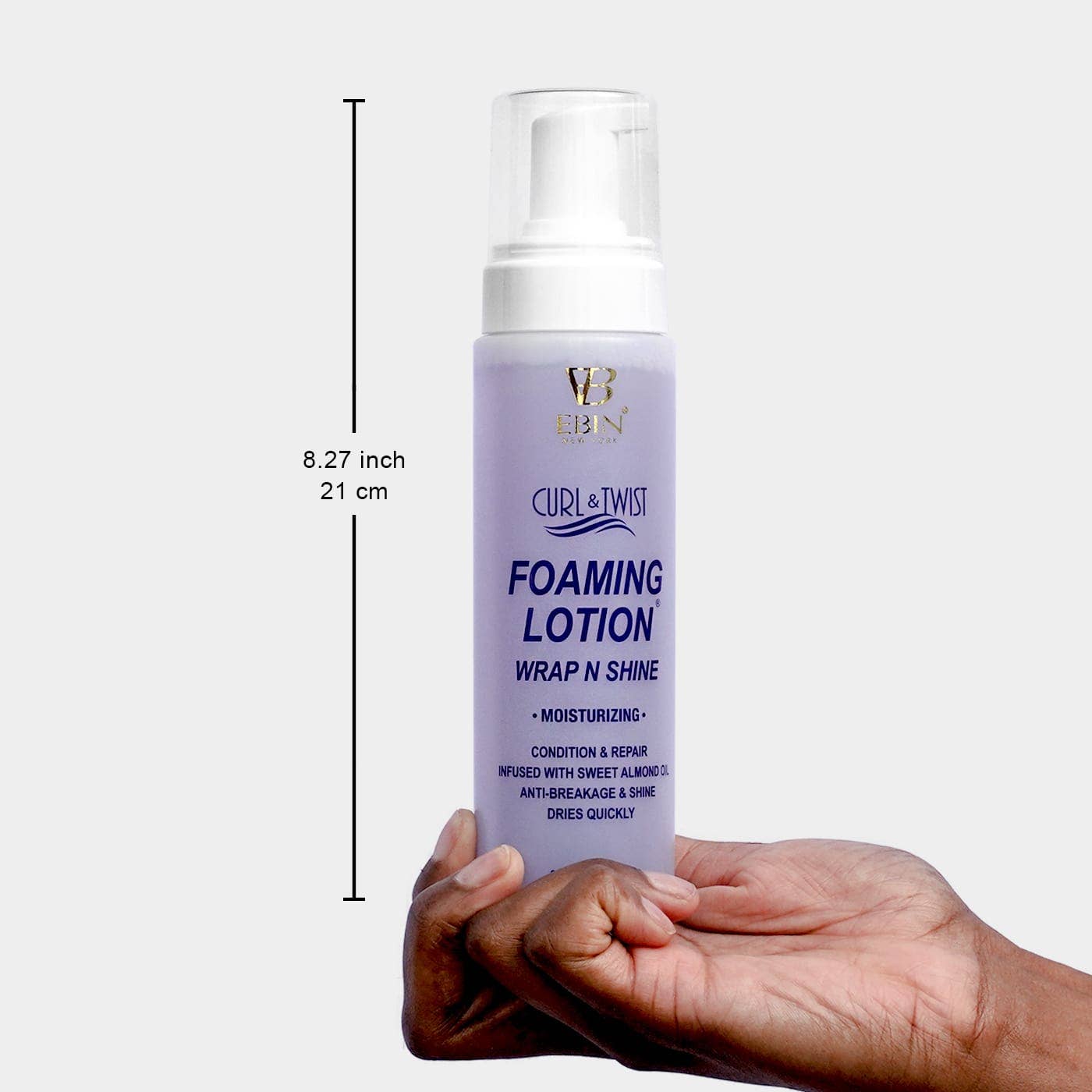 EBIN NEW YORK - Curl & Twist Foaming Lotion - Moisturizing