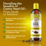 Guru Nanda - cold pressed -Hair & Skin - Castor Oil