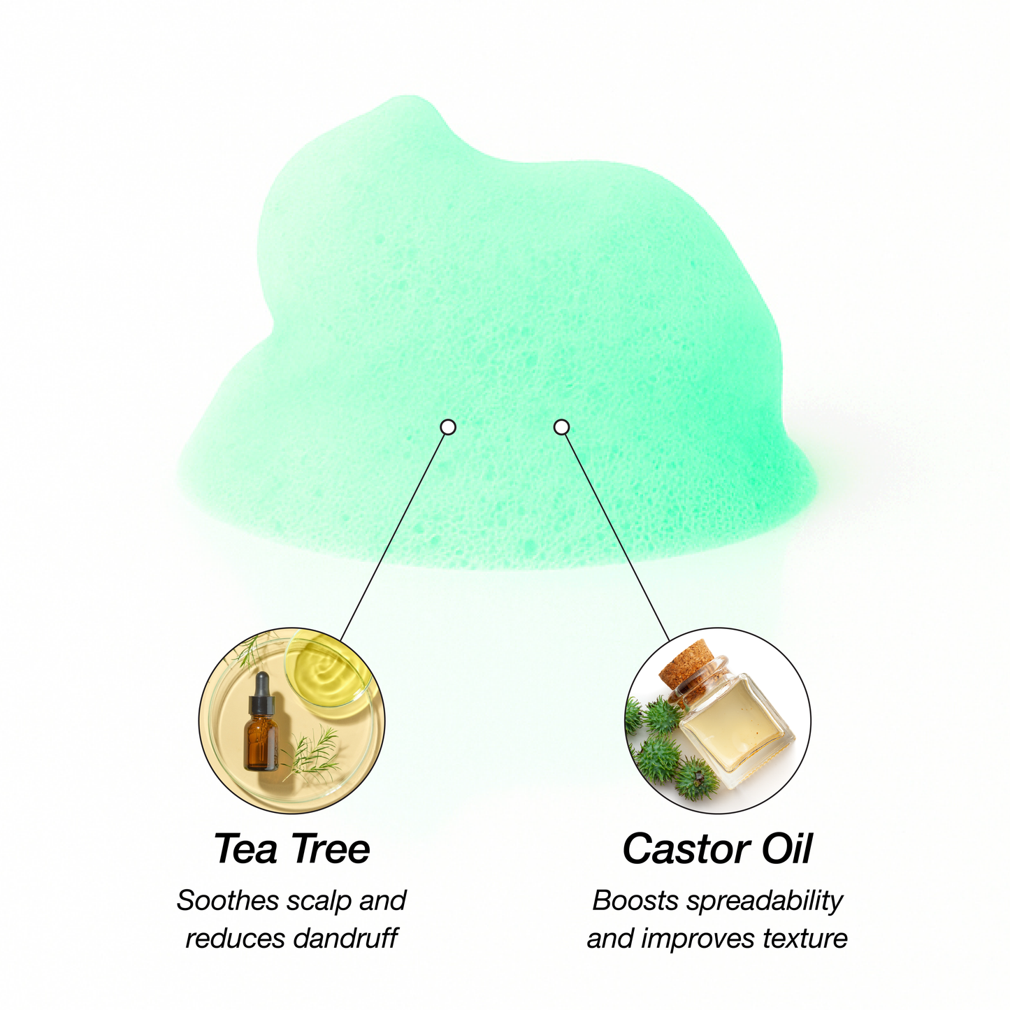 SM Beauty LLC - Lux Collection  - Tea Tree Wrap Lotion Mousse: LX61004 Tea Tree Wrap Lotion Mousse