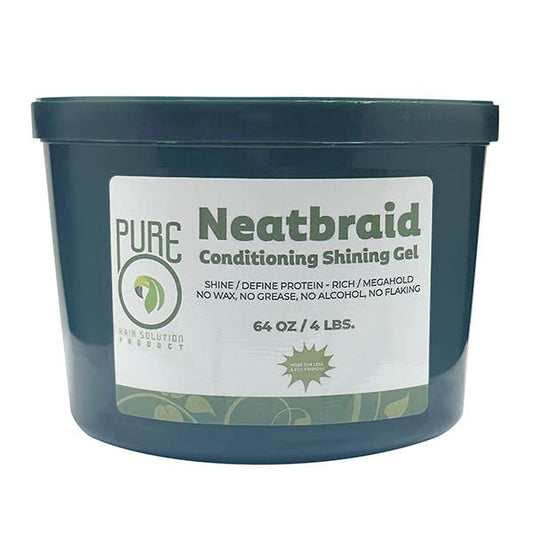 PURE NEATBRAID CONDITIONING GEL BRAIDS LOCKS - 4LBS