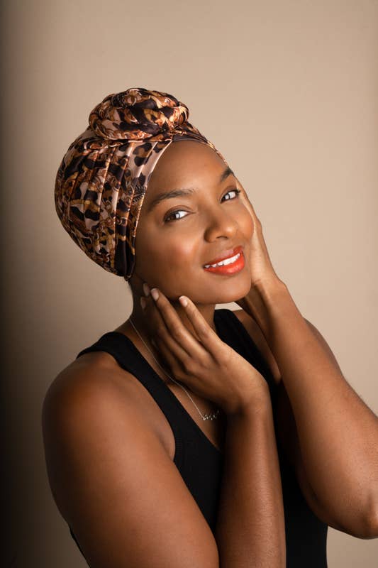 Ms. Remi Silky Top Knot Pre-Tied Turban Assorted Colors