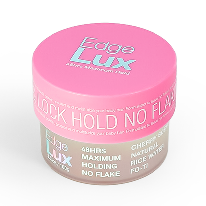 SM Beauty LLC - Lux Collection Edge Lux Edge Control Wax 48Hour Maximum Hold: Pineapple / 100g (12pc)