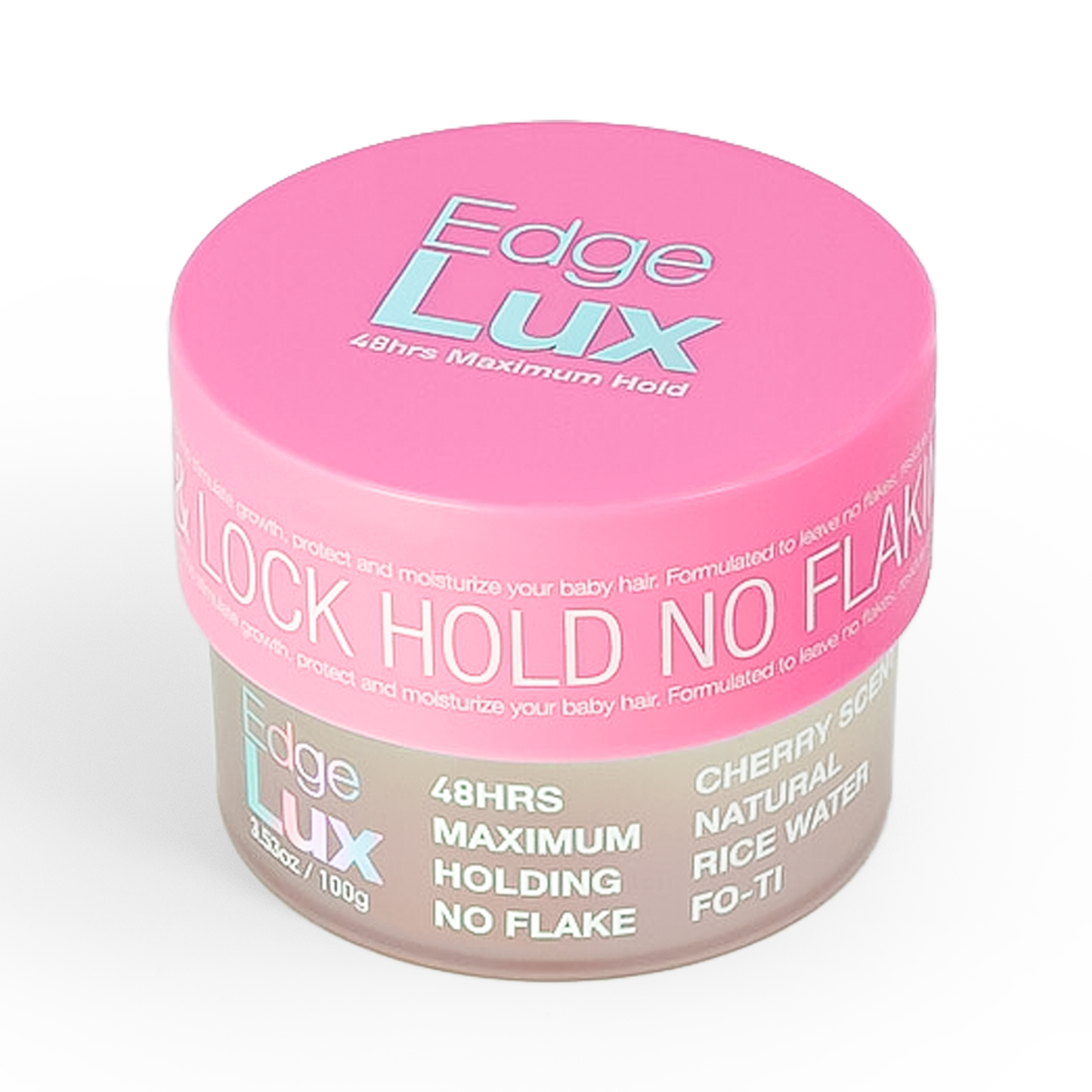 SM Beauty LLC - Lux Collection Edge Lux Edge Control Wax 48Hour Maximum Hold: Braids / 100g (12pc)