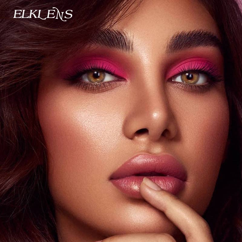 ELKLENS Dubai Brown Colored Contact Lenses