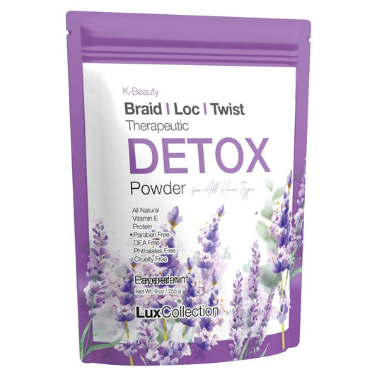 SM Beauty LLC - Lux Collection - Therapeutic Detox Powder | Lavender: LXD002 Therapeutic Baby Powder (1 PC)