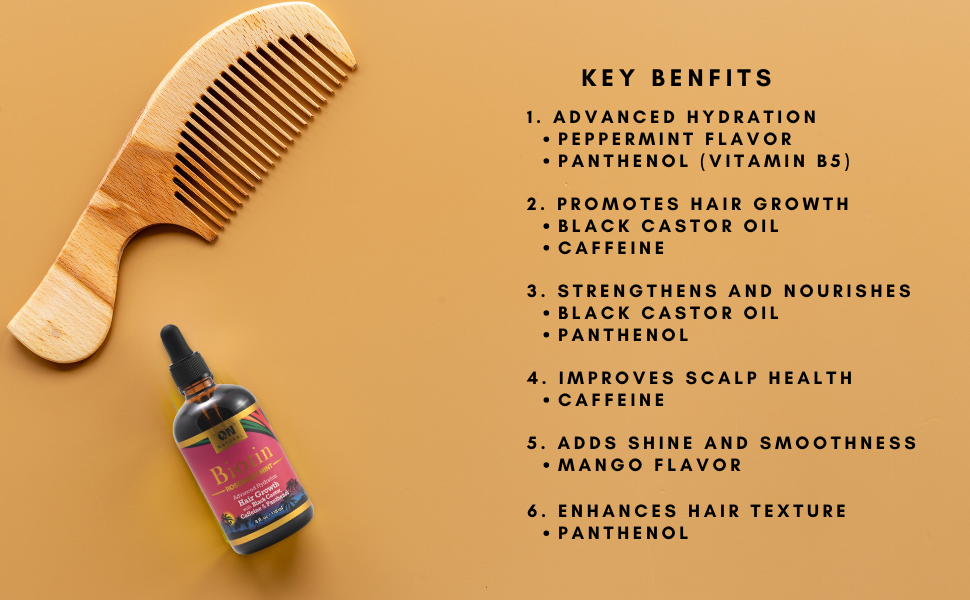 ON Natural USA - ON NATURAL - Biotin Oil [Rosemary Mint]: 4oz