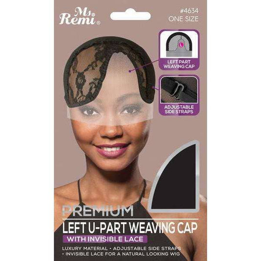 Annie International, Inc. - Ms. Remi Left Upart Weaving Cap With Invisible Lace Black