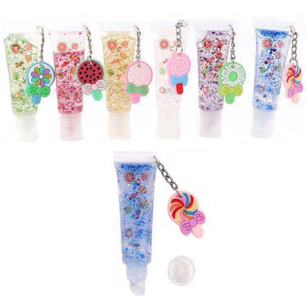 Calinaze - CUTE CHARM DANGLE LIP GLOSS: MULTI