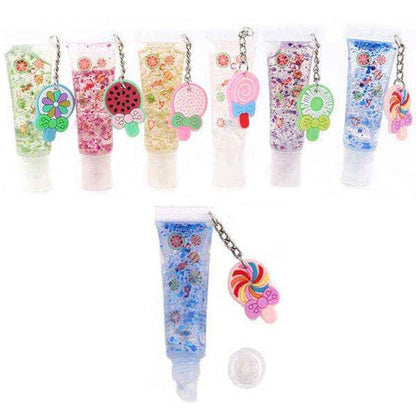 Calinaze - CUTE CHARM DANGLE LIP GLOSS: MULTI