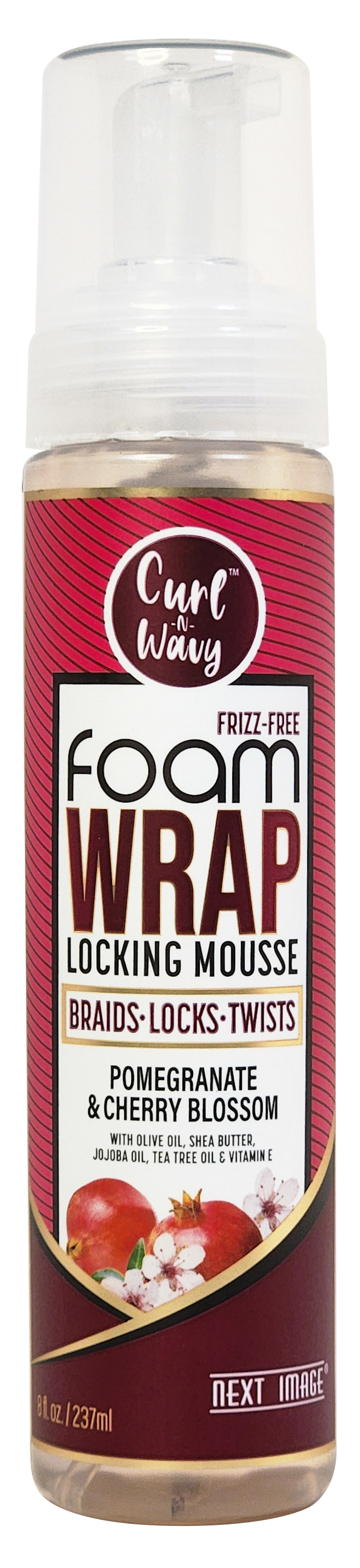 ON Natural USA - NEXT IMAGE-Foam Wrap Locking Mousse[Pome & Cherry Blossom]: 8oz
