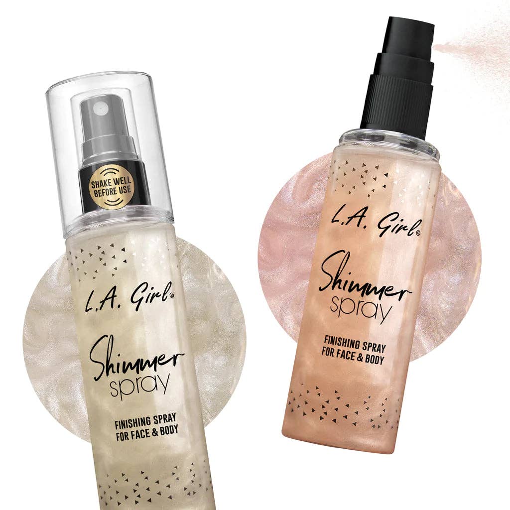 BrookPark Beauty - L.A. Girl Shimmer Spray: GFS918 Gold