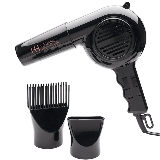 Hot & Hotter Ceramic Pro-2000 Dryer Black
