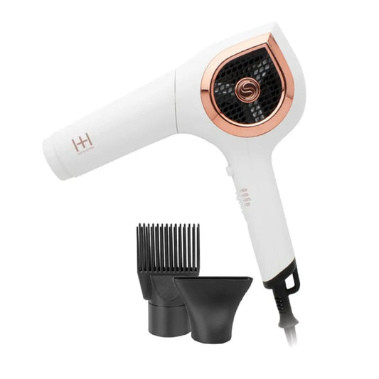 Hot & Hotter Ceramic Ionic Turbo 3000 Hair Dryer White