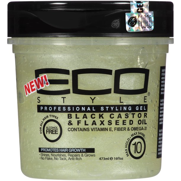 eco-style-black-castor-flaxseed-oil-gel-16oz