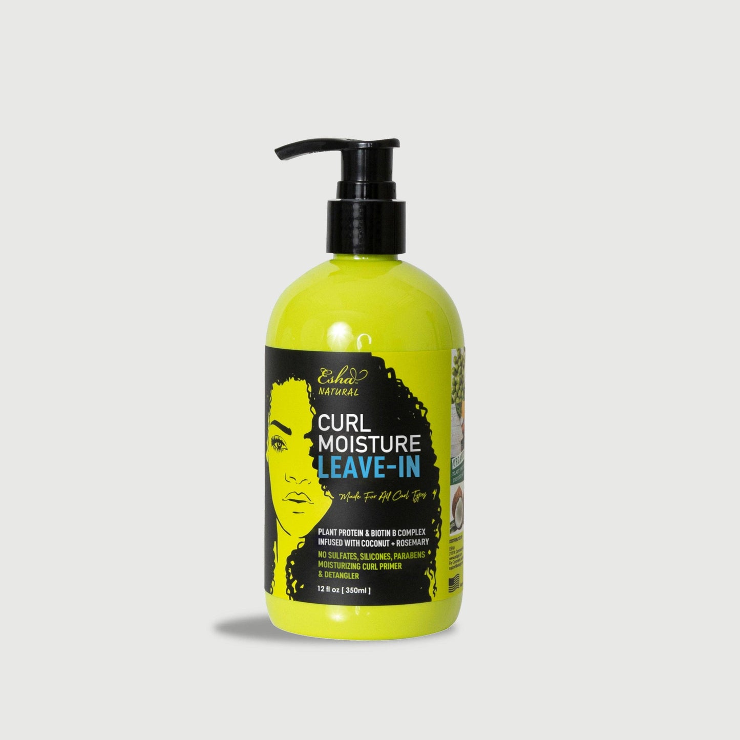 Esha Natural Curl Moisture Leave-In: 12oz (350ml)