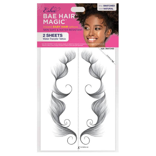 Esha Girl - Bae Hair Magic Instant Tattoo Sticker - Snatched
