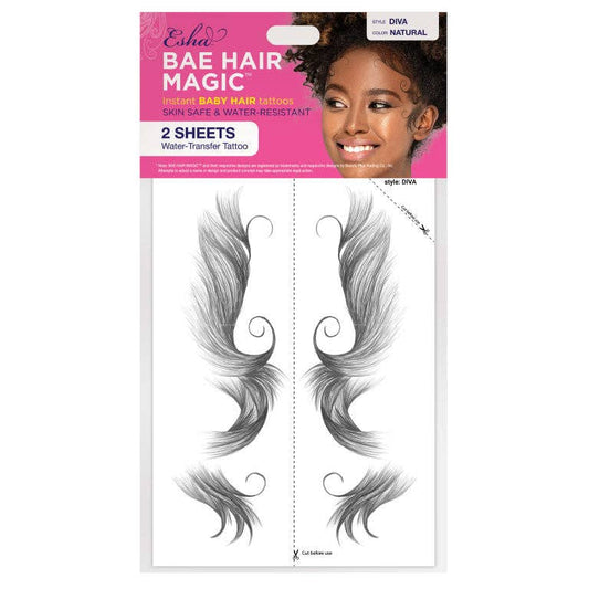 Esha Girl - Bae Hair Magic Instant Tattoo Sticker - Diva