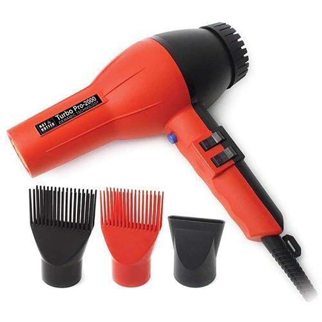Hot & Hotter Turbo Pro2000 AC Hair Dryer