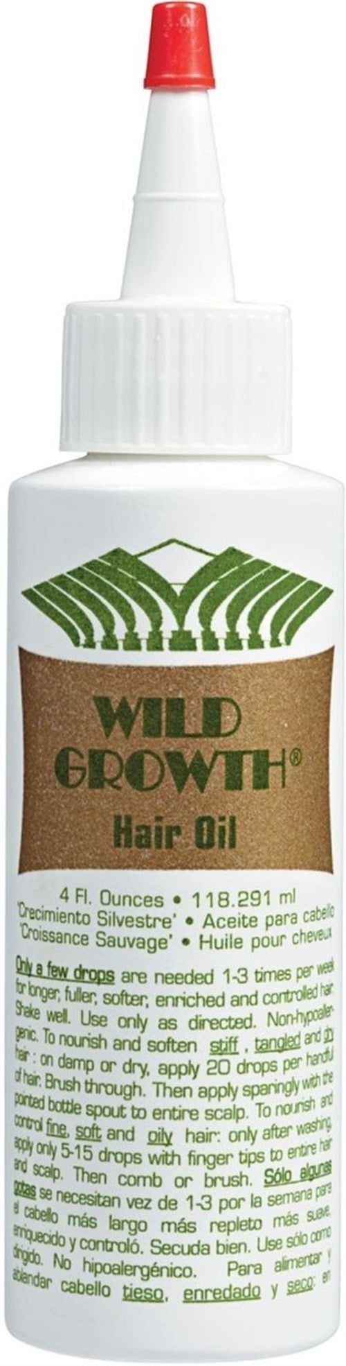 WILD GROWTH-HAIR-OIL - 4oz