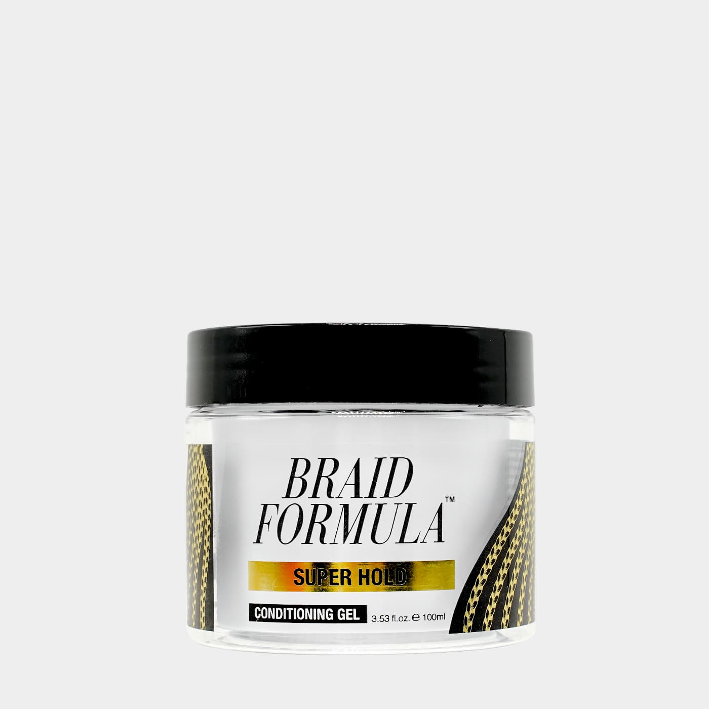 BRAID FORMULA CONDITIONING GEL SUPER HOLD - 3.53oz/ 100ml