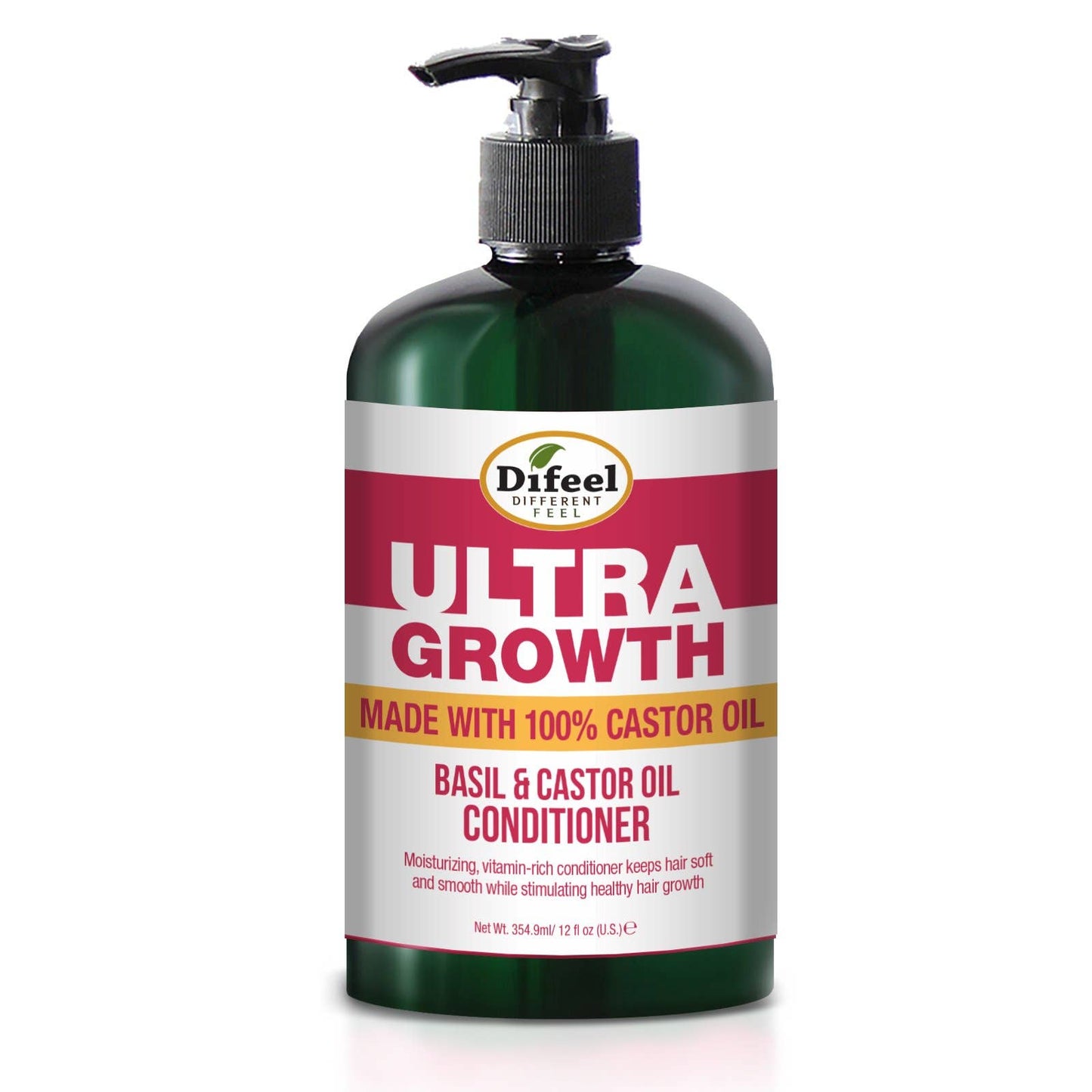 Difeel - Ultra Growth Basil & Castor Oil Pro Growth Conditioner 12 oz
