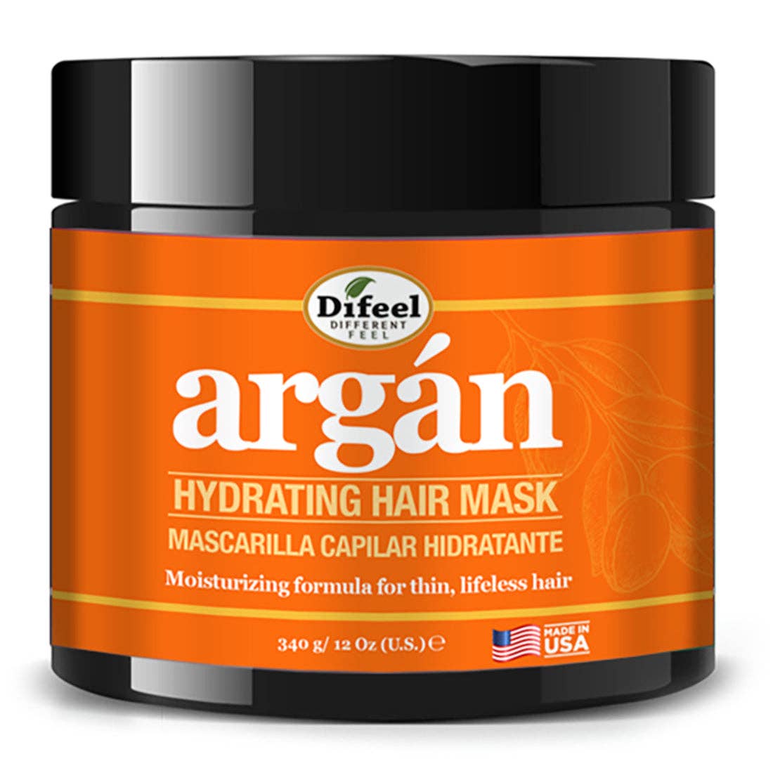 Difeel - Difeel Argan Hydrating Hair Mask 12 oz.