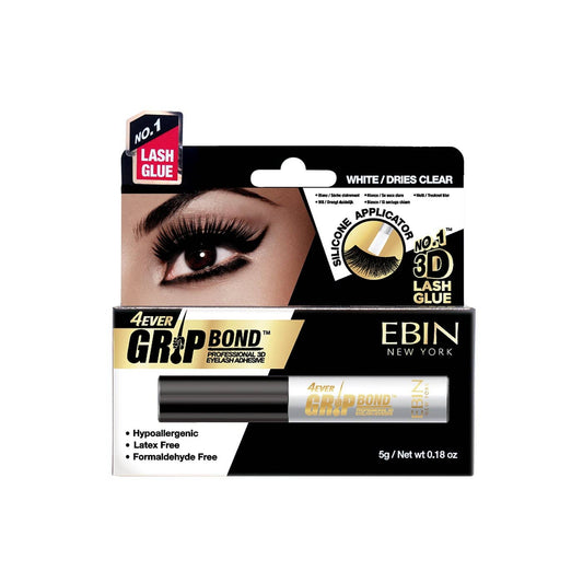 EBIN NEW YORK - Grip Bond Latex-Free Lash Adhesive - White