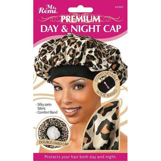 Annie International - Ms. Remi Premium Day And Night Cap XL Leopard