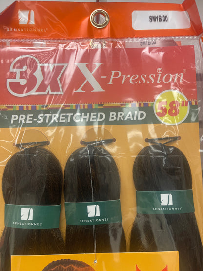X-PRESSION PRE-STRETCHED BRAID