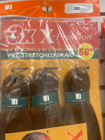 X-PRESSION PRE-STRETCHED BRAID