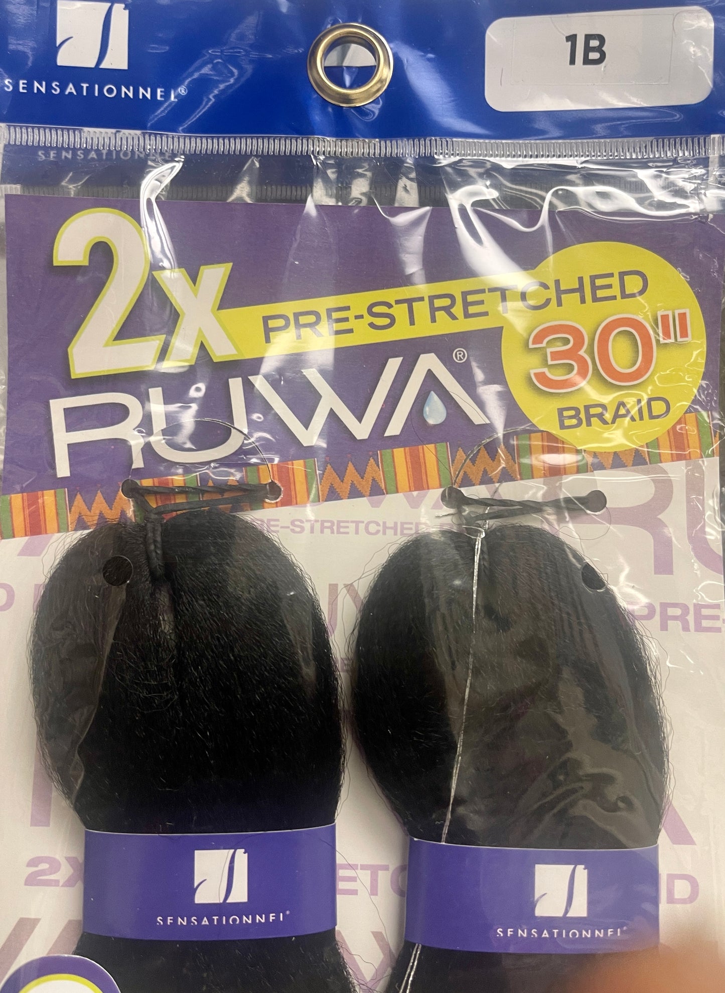 RUWA PRE-STRETCHED BRAID - 12''