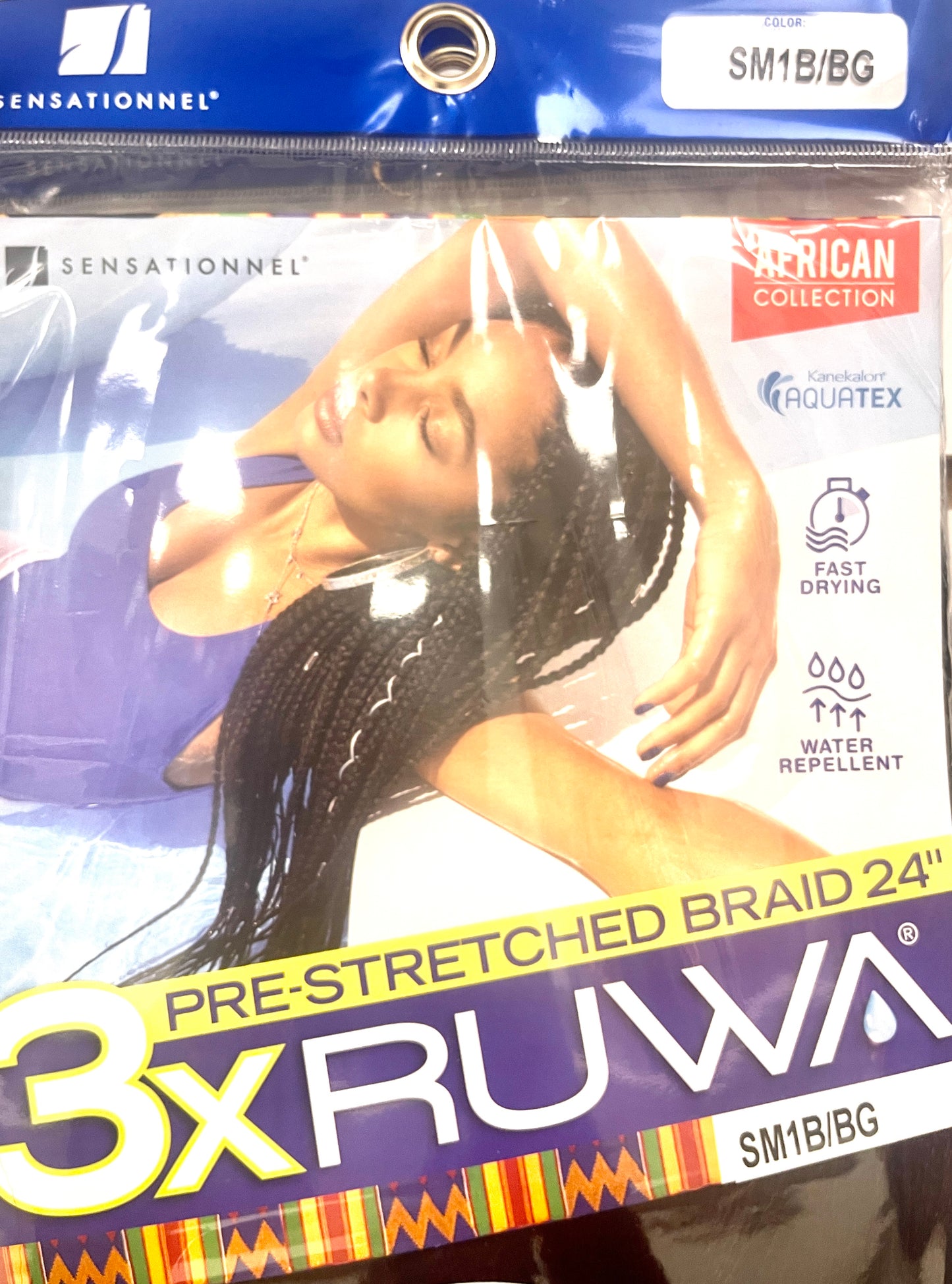 RUWA PRE-STRETCHED BRAID - 12''