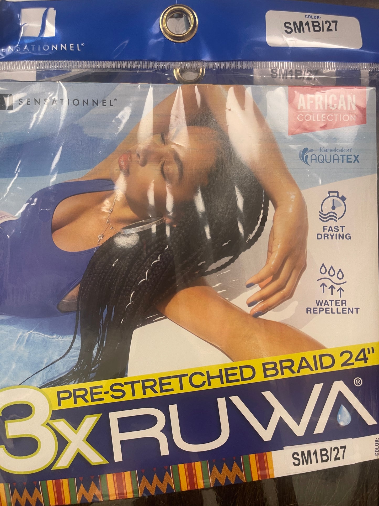 RUWA PRE-STRETCHED BRAID - 12''