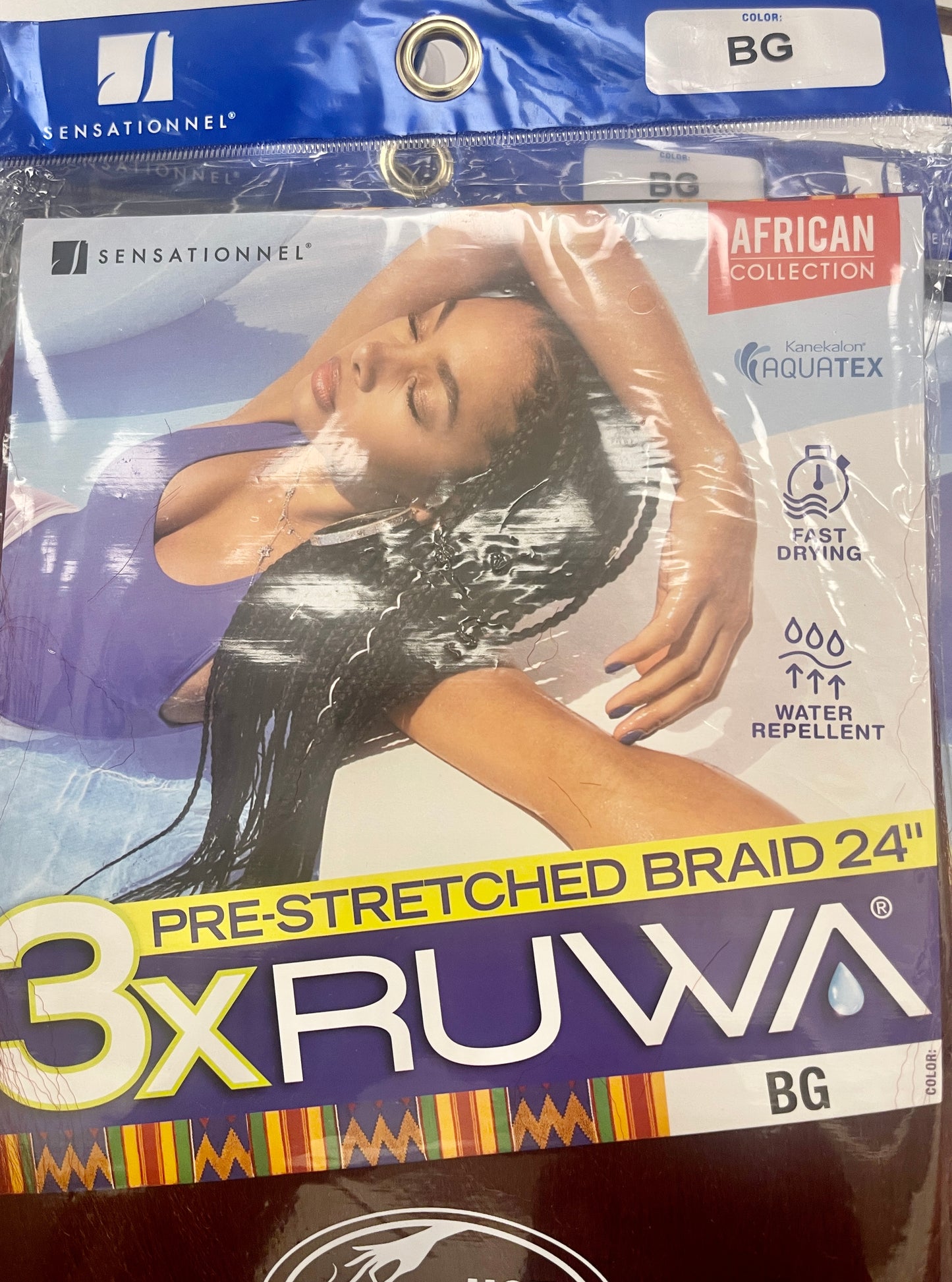 RUWA PRE-STRETCHED BRAID - 12''