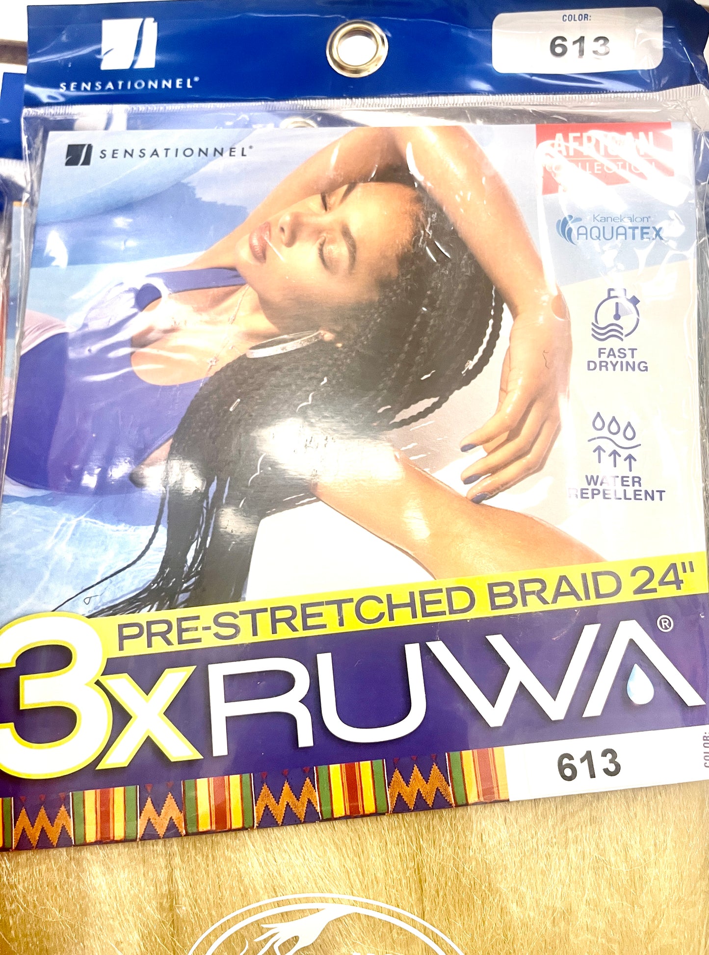 RUWA PRE-STRETCHED BRAID - 12''