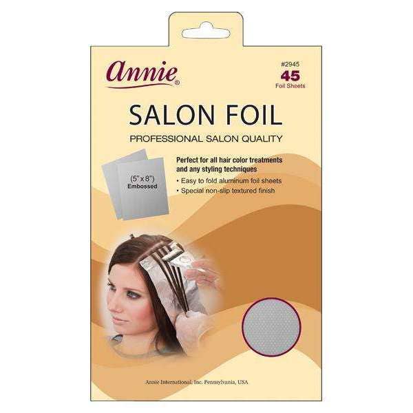 Annie Aluminum Salon Foil Sheets 45Ct