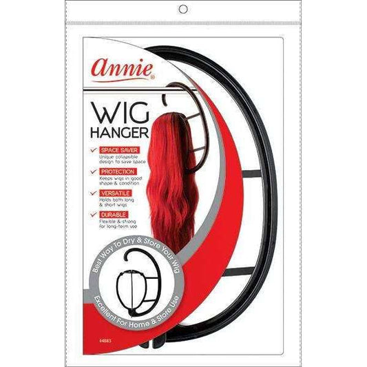 Annie Wig Hanger Black